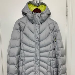 Like New Hooded Puffer Coat, size L (14-16)
